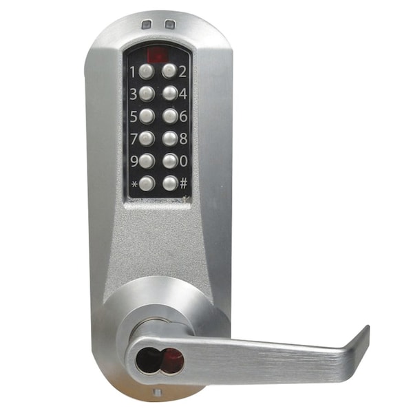 E-Plex 5000 Cylindrical Lock, Winston Lever, 100 Access Codes, 3,000 Audit Events, Sargent LFIC Prep